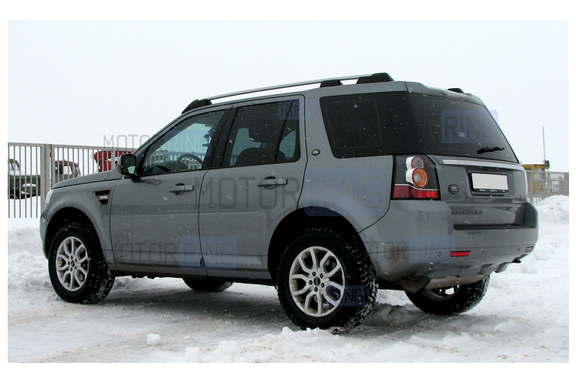 Рейлинги АПС серый анод для Land Rover Freelander 2 2006-2014 г.в.