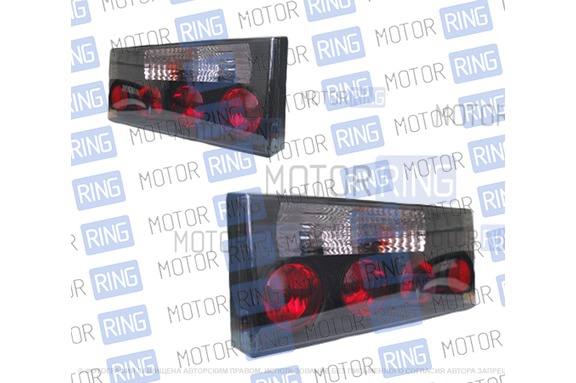 Задние фонари ProSport RS-01057 для ВАЗ 2108-14 тонированные, черные