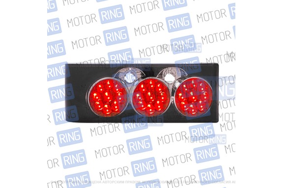Задние фонари ProSport RS-03002 Terminator для ВАЗ 2108-14 диодные тонированные, черные