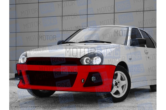 Передний бампер Снайпер WRX на Лада Приора