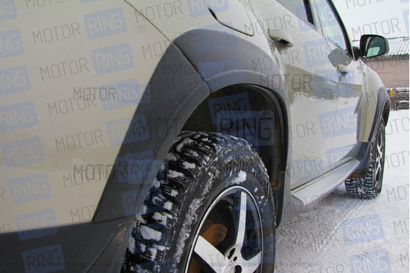 Накладки на колесные арки АртФорм для Renault Duster 2011-2015 г.в.