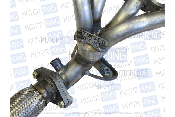 Паук 4-1 Stinger sport на Hyundai Elantra 16V 1.6L J5