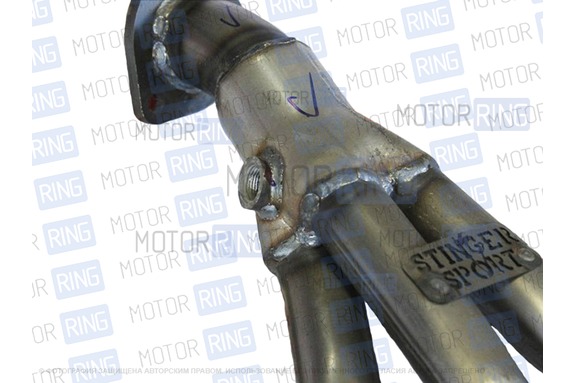 Вставка для замены катализатора Stinger sport для Opel Astra H 1.4L (Z14XEP)