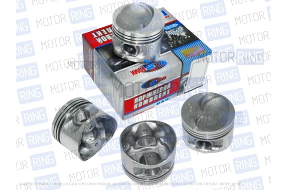 Поршни 76,8мм ТДМК для двигателя 21030