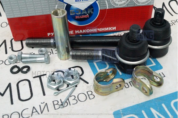 Тяга рулевой трапеции левая БЗАК со скруткой для Лада 4х4 с 2009 г.в., Нива Легенд, Нива Тревел, Шевроле Нива