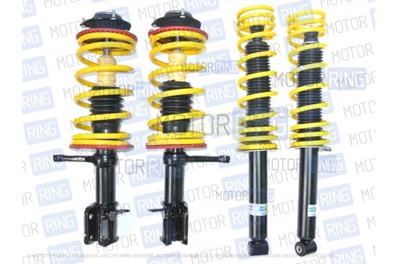Комплект передней и задней подвески в сборе BILSTEIN (Бильштайн), масляные ВАЗ 2108-2115