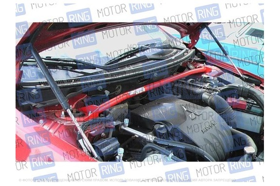 Упор капота ТехноМастер для Mitsubishi Lancer X (2007-2010)