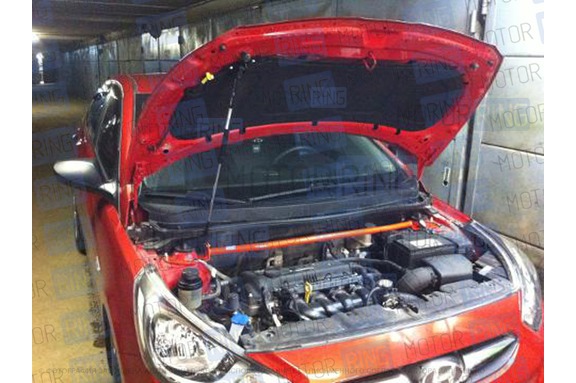 Упор капота ТехноМастер для Hyundai Solaris с 2010 г.в.