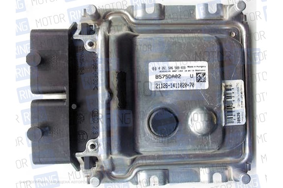 Контроллер ЭБУ BOSCH 21126-1411020-70 (М17.9.7 E-Gas) под электронную педаль газа для Лада Приора