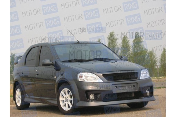 Пороги POWER DM фаза 2 для Renault Logan