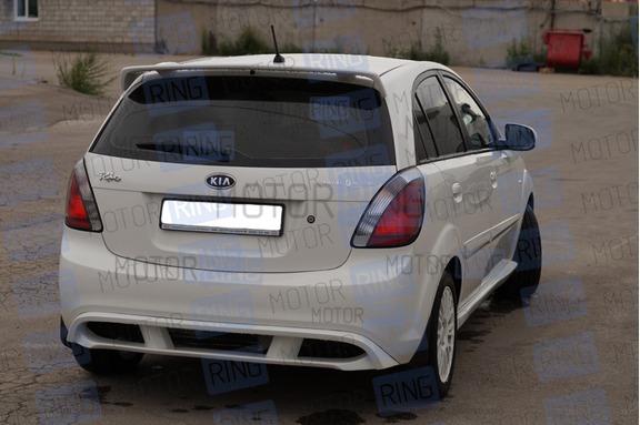 Накладка заднего бампера DM для KIA RIO JB/FL