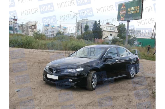 Юбка переднего бампера MUGEN для Honda Accord 2006-08