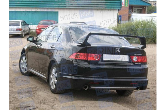 Юбка заднего бампера MUGEN для Honda Accord 2006-08