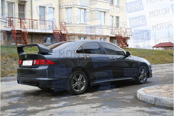 Юбка заднего бампера MUGEN для Honda Accord 2006-08