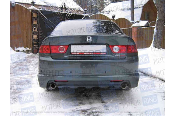 Задняя юбка MUGEN для Honda Accord 2002-06