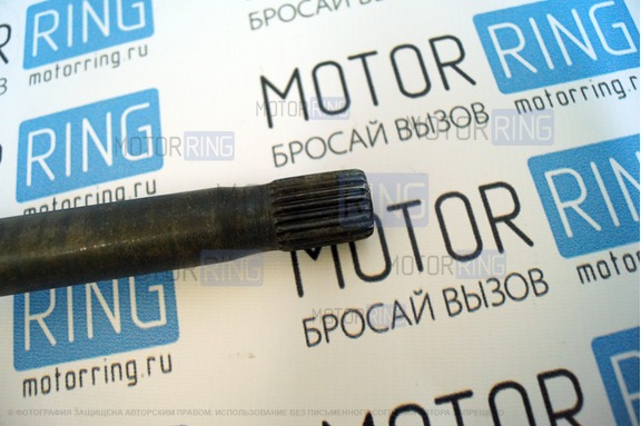Полуось заднего моста ВолгаАвтоПром 24 шлица для Лада 4х4, Нива Легенд, Нива Тревел, Шевроле Нива без АБС