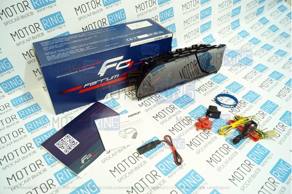 Электронная комбинация приборов Gamma GF 826 Черная для Лада 4х4 (Нива)