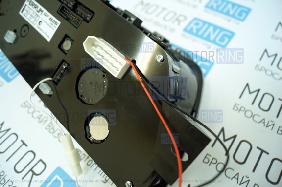 Электронная комбинация приборов Gamma GF 826 Черная для Лада 4х4 (Нива)