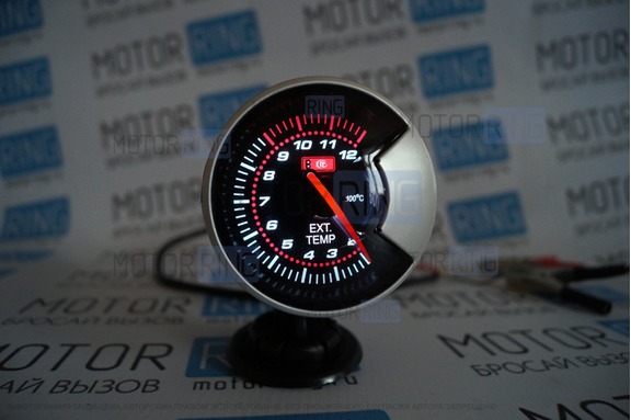 Датчик температуры выхлопных газов Ket Gauge LED 602708 60mm