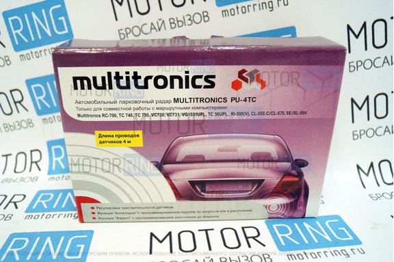 Парктроник Multitronics PU4-TC