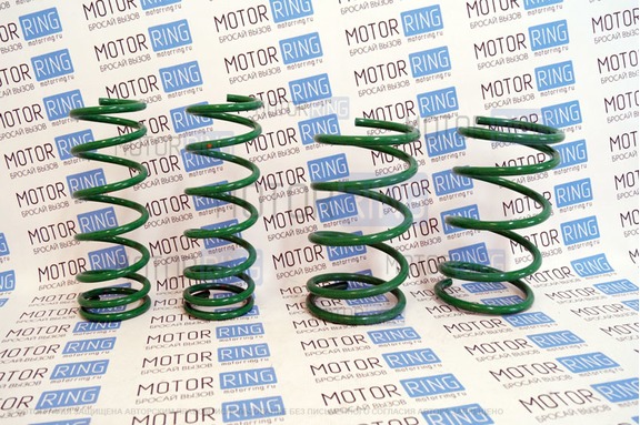 Комплект передних и задних пружин Технорессор серии Драйв с занижением 70мм для ВАЗ 2110-2112
