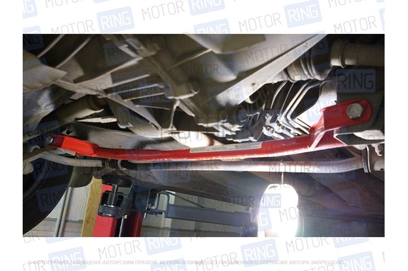 Растяжка рычагов (нижняя) AutoProduct Drive под тросовую КПП для Лада Гранта, Калина, Калина 2, Datsun