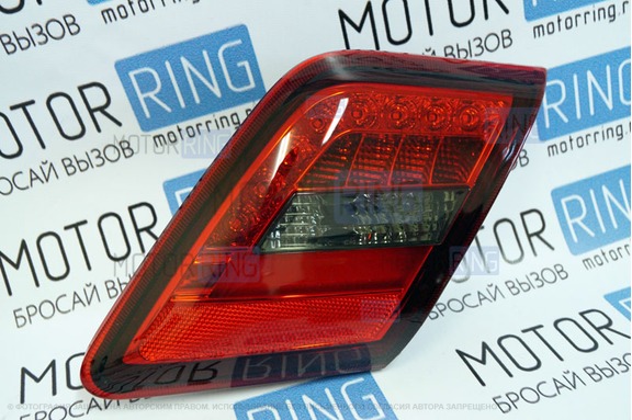 Задние тюнинг фонари Red Smoke для Toyota Camry 2006-2011 г.в.