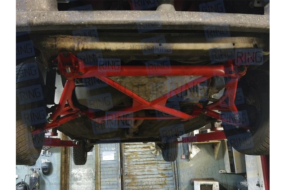 Подрамник Stinger Auto с рычагами и алюминиевой защитой на полиуретановых сайлентблоках для ВАЗ 2108-21099, 2113-2115
