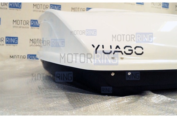 Автобокс YUAGO Avatar глянцевый (ПММА) EuroLock 460 литров