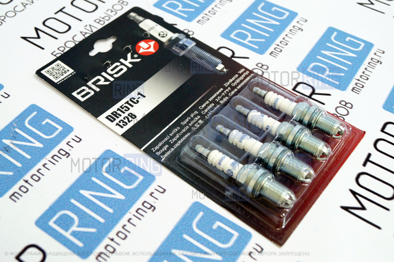 Комплект свечей зажигания Brisk 3-х конт. для переднеприводных ВАЗ 16 кл
