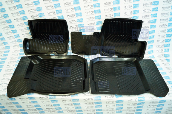 Комплект ковриков салонных резиновых RВS-0022-0023R БРТ для Renault Sandero