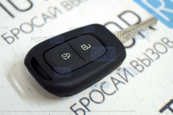 Пульт ключа дистанционного управления на 2 кнопки с чипом Renault HITAG 3 PCF 7939