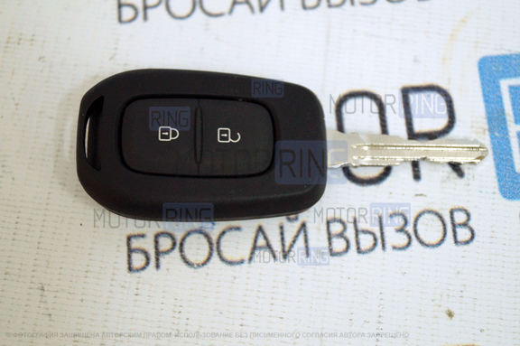 Пульт ключа дистанционного управления на 2 кнопки с чипом Renault HITAG 3 PCF 7939