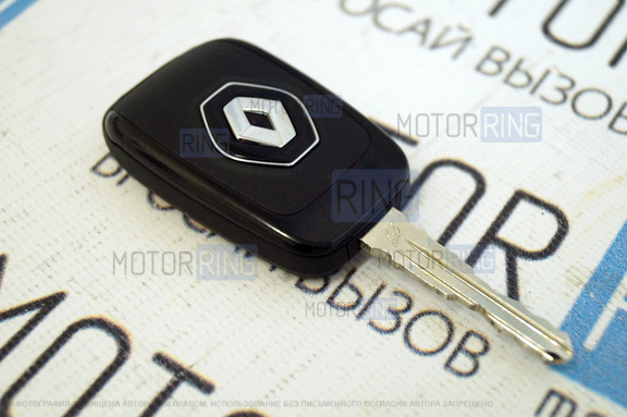 Пульт ключа дистанционного управления на 2 кнопки с чипом Renault HITAG 3 PCF 7939