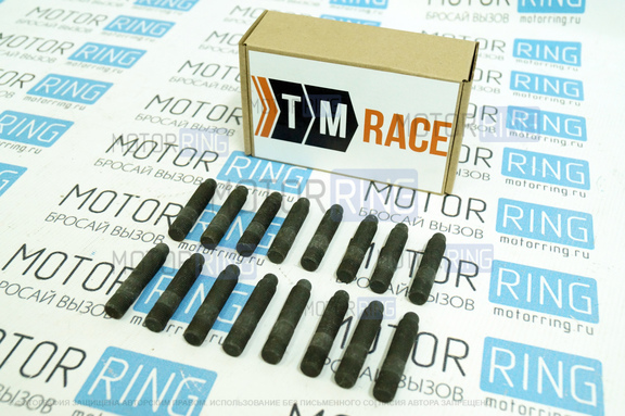 Шпильки колесные «Tm-Race» L=60, М12х1,25 для переднеприводных ВАЗ 2108-21099, 2110-2112, 2113-2115, Лада Калина, Калина 2, Приора, Гранта