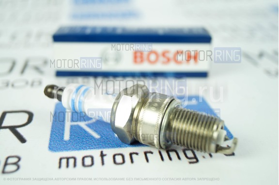 Свеча зажигания BOSCH PLATINUM для 8 кл ВАЗ 2108-21099, 2110-2112, 2113-2115, Лада Приора, Калина, Калина 2, Гранта