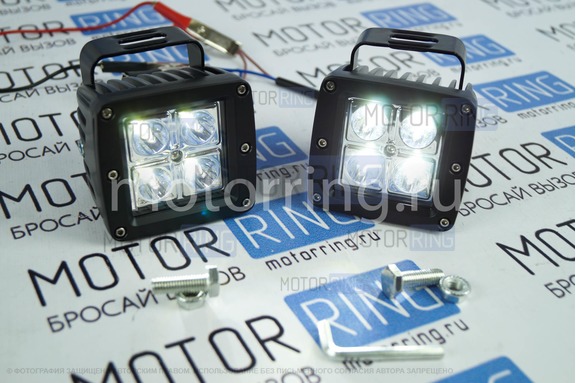 Диодная балка PL-1210 12W (4*3Вт)