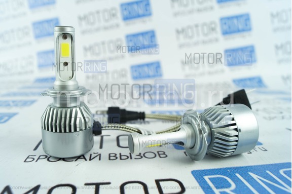Светодиодные лампы C9 Super LED 6000LM 6000K H7