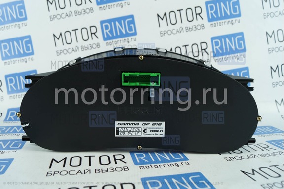 Электронная комбинация приборов Gamma GF 818 Black для Лада Приора, Калина, ВАЗ 2110-2112