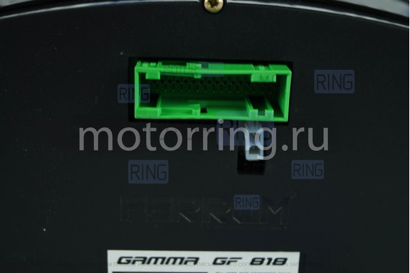 Электронная комбинация приборов Gamma GF 818 Black для Лада Приора, Калина, ВАЗ 2110-2112