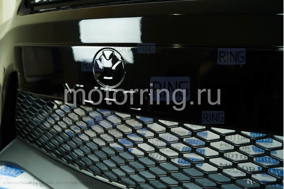 Передний бампер Ring 2 для Лада Приора