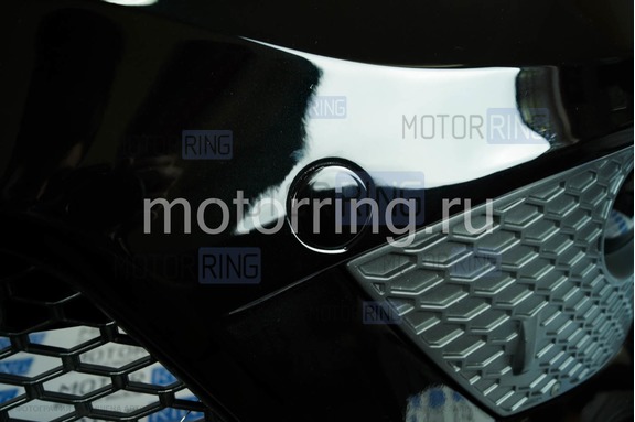 Передний бампер Ring 2 для Лада Приора