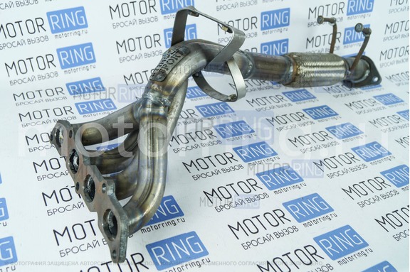 Паук 4-2-1 Stinger sport под 2ДК для Ford Focus-3 рестайлинг 1,6L, МКПП