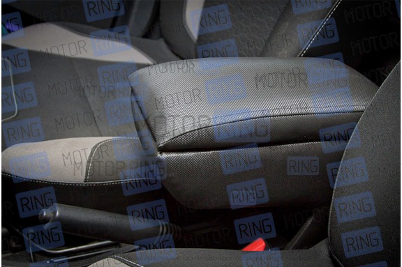 Подлокотник-бокс ArmAuto из экокожи с магнитной застежкой для Лада Икс Рей, Renault Logan 2, Sandero 2, Duster 2, Kaptur, Arkana, Ravon R4, Chevrolet Cobalt