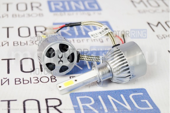 Светодиодные лампы C9 Super LED 6000LM 6000K H1