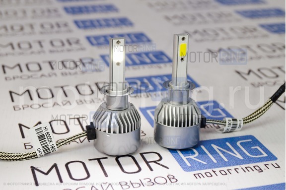 Светодиодные лампы C9 Super LED 6000LM 6000K H1
