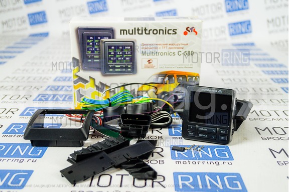 Бортовой компьютер Multitronics C-580 (C-585) с голосовым синтезатором для автомобилей УАЗ Патриот, ГАЗель Бизнес