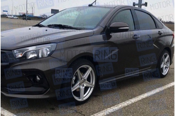 Пороги GT (Спорт) для Лада Веста