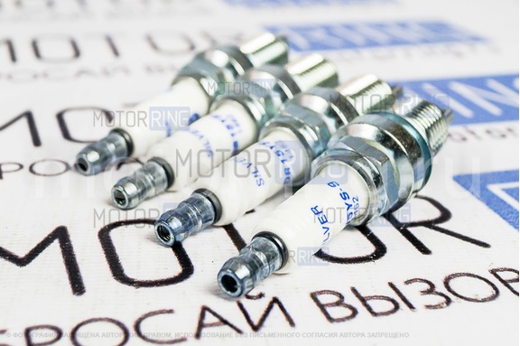 Комплект свечей зажигания Brisk SILVER под газооборудование для 16 кл ВАЗ 2110-2112, 2113-2115, Лада Калина, Приора, Гранта, Ларгус, Веста, Икс Рей