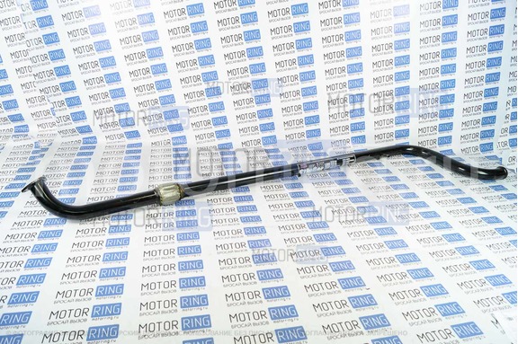 Резонатор (труба) Stinger Auto под штатную установку с гофрой для ВАЗ 2110-2112 с двигателем 1.5л